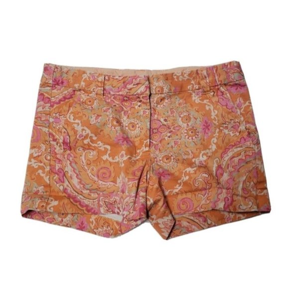 Crewcuts Shorts Girls Size 12 Brooke Lebr Paisley - Picture 1 of 5